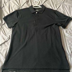 Goodfellow men’s black polo shirt.